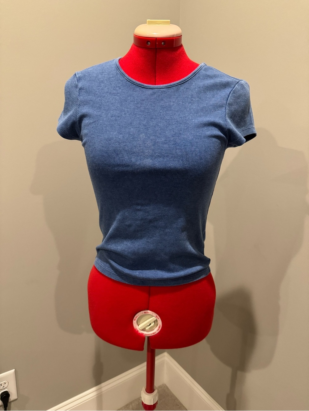 American Eagle Hey Baby Blue Tee